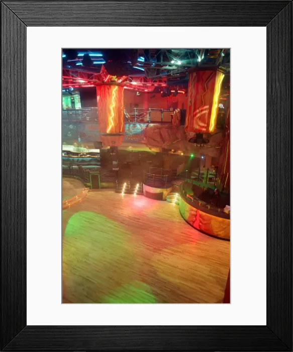 Framed Print : Millennium Nightclub in Stockton, Saturday 30th November 1996