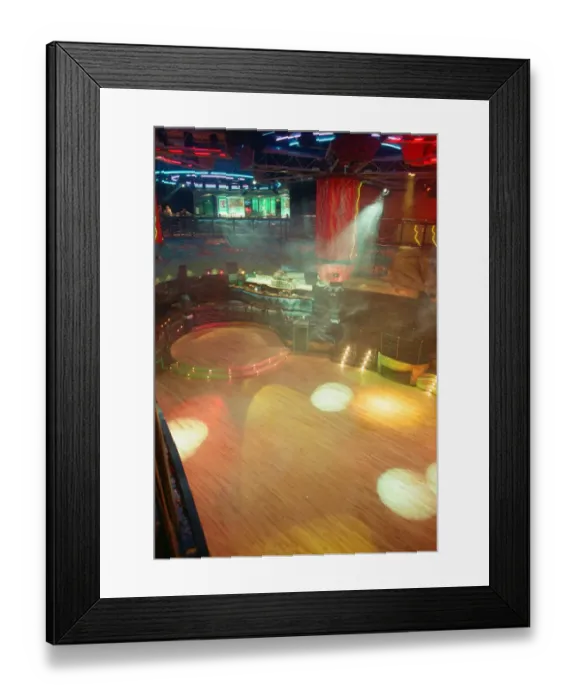 Framed Print : Millennium Nightclub in Stockton, Saturday 30th November 1996 Framed Print : Millennium Nightclub in Stockton, Saturday 30th November 1996