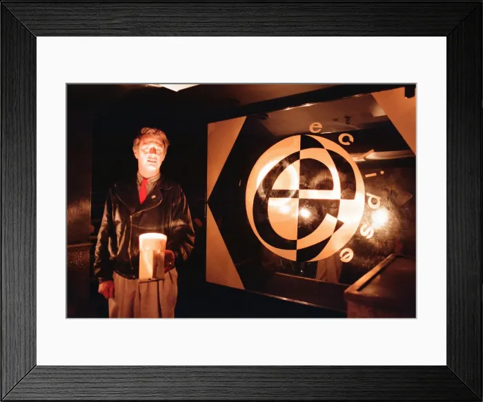 Framed Print : Eclipse nightclub, Stockton, Friday 2nd October 1992. Our Picture Shows Framed Print : Eclipse nightclub, Stockton, Friday 2nd October 1992. Our Picture Shows