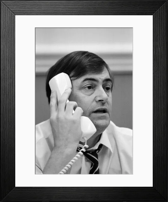 Framed Print : John Prescott MP, Member of Parliament for Hull East Framed Print : John Prescott MP, Member of Parliament for Hull East
