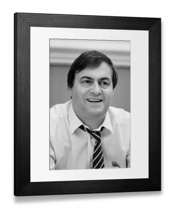 Framed Print : John Prescott MP, Member of Parliament for Hull East Framed Print : John Prescott MP, Member of Parliament for Hull East
