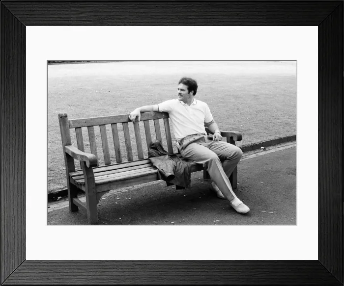 Framed Print : David Pearce, who is standing down as British Heavyweight Champion. 20th May 1985 Framed Print : David Pearce, who is standing down as British Heavyweight Champion. 20th May 1985