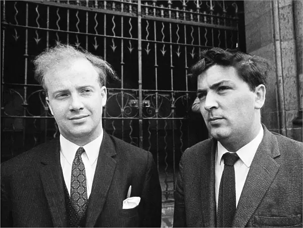 Ivan Cooper, (left) Chairman and founding member of the Derry Citizens Action Committee