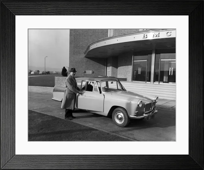 Framed Print : MG Magnette Mk3. 2nd February 1959 Framed Print : MG Magnette Mk3. 2nd February 1959