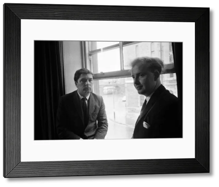 Framed Print : Ivan Cooper, (right) Chairman and founding member of the Derry Citizens Action Committee Framed Print : Ivan Cooper, (right) Chairman and founding member of the Derry Citizens Action Committee