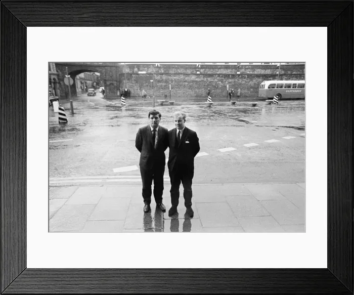 Framed Print : Ivan Cooper, (right) Chairman and founding member of the Derry Citizens Action Committee Framed Print : Ivan Cooper, (right) Chairman and founding member of the Derry Citizens Action Committee