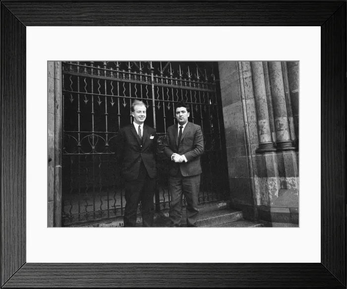 Framed Print : Ivan Cooper, (left) Chairman and founding member of the Derry Citizens Action Committee Framed Print : Ivan Cooper, (left) Chairman and founding member of the Derry Citizens Action Committee