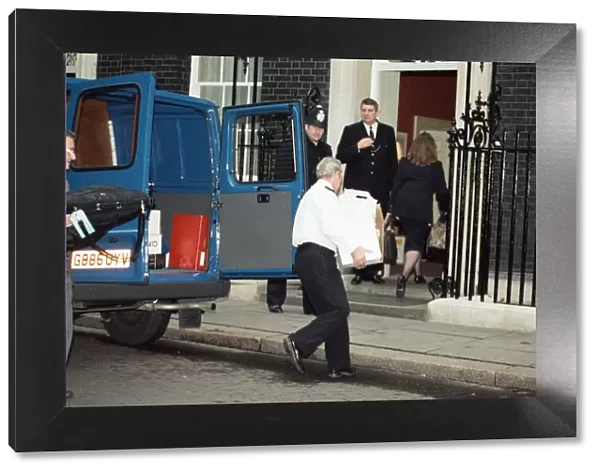Scenes at 10 Downing Street amid the Conservative Party leadership battle