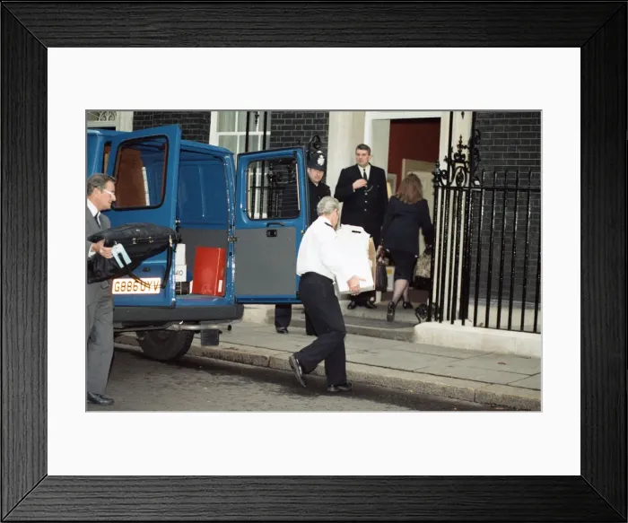 Framed Print : Scenes at 10 Downing Street amid the Conservative Party leadership battle Framed Print : Scenes at 10 Downing Street amid the Conservative Party leadership battle