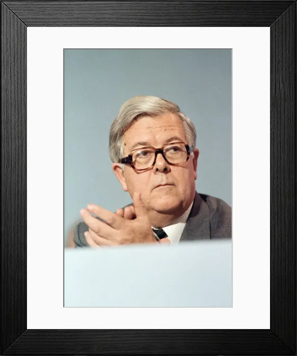 Framed Print : The Conservative Party Conference, Blackpool. Deputy Prime Minister, Geoffrey Howe Framed Print : The Conservative Party Conference, Blackpool. Deputy Prime Minister, Geoffrey Howe