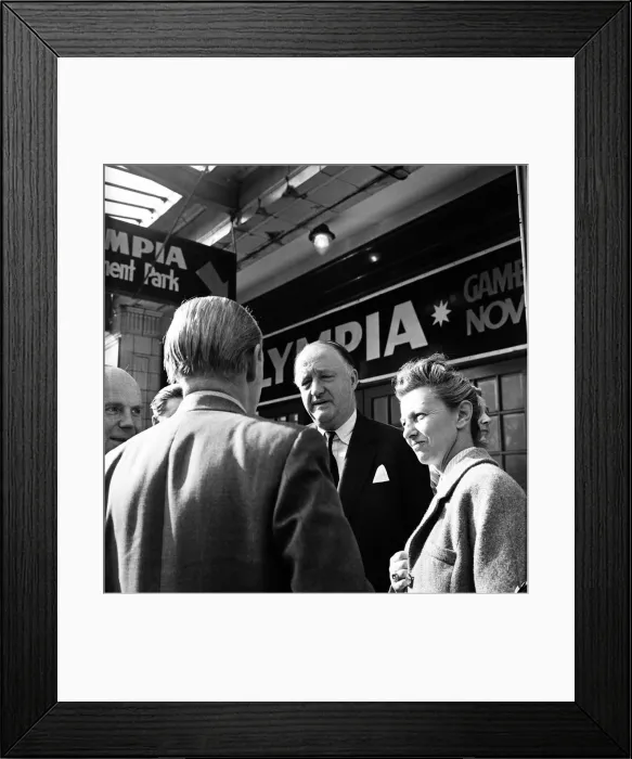 Framed Print : The Conservative Party Conference in Blackpool. Rab Butler is pictured. 11th October 1963