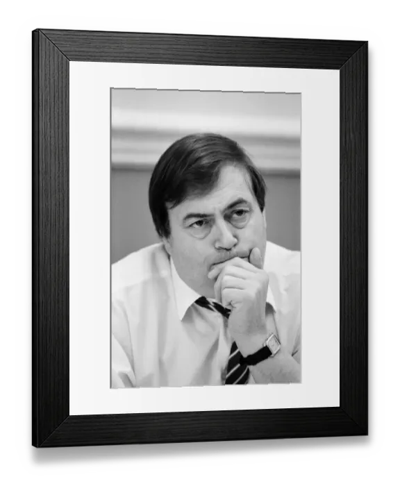 Framed Print : John Prescott MP, Member of Parliament for Hull East Framed Print : John Prescott MP, Member of Parliament for Hull East