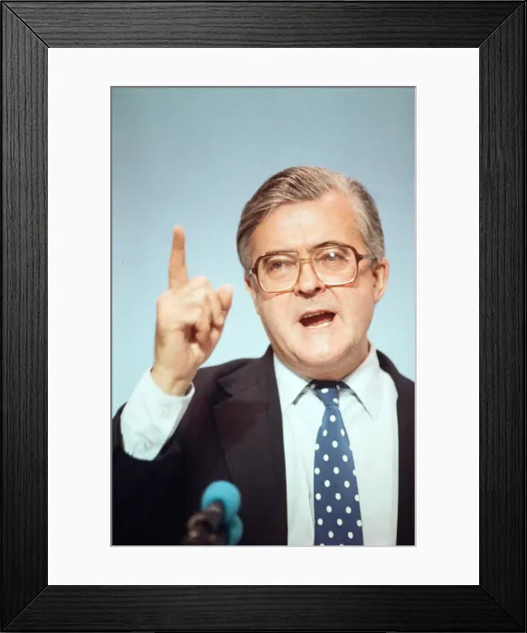 Framed Print : The Conservative Party Conference, Bournemouth. Party Chairman Kenneth Baker Framed Print : The Conservative Party Conference, Bournemouth. Party Chairman Kenneth Baker