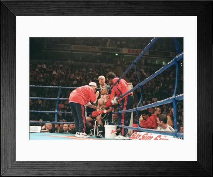 Framed Print : Naseem Hamed vs. Paul Ingle was a professional boxing match contested on April 10