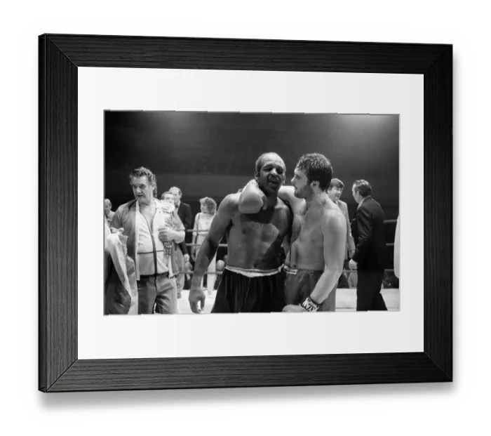 Framed Print : David Pearce v Neville Meade for the BBBofC Heavyweight Title Framed Print : David Pearce v Neville Meade for the BBBofC Heavyweight Title