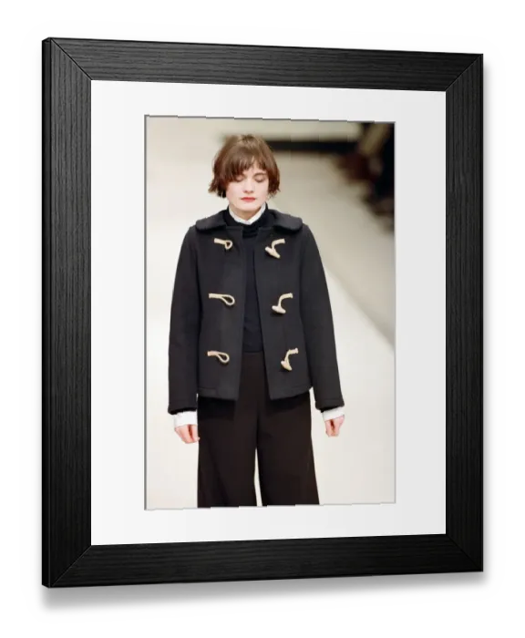 Framed Print : Fashion week, Margaret Howell fashion show at the Natural History Museum Framed Print : Fashion week, Margaret Howell fashion show at the Natural History Museum