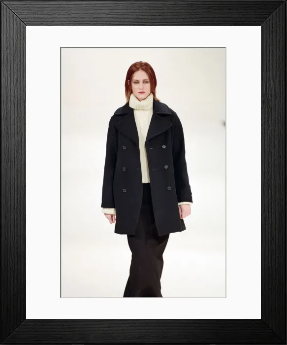 Framed Print : Fashion week, Margaret Howell fashion show at the Natural History Museum Framed Print : Fashion week, Margaret Howell fashion show at the Natural History Museum