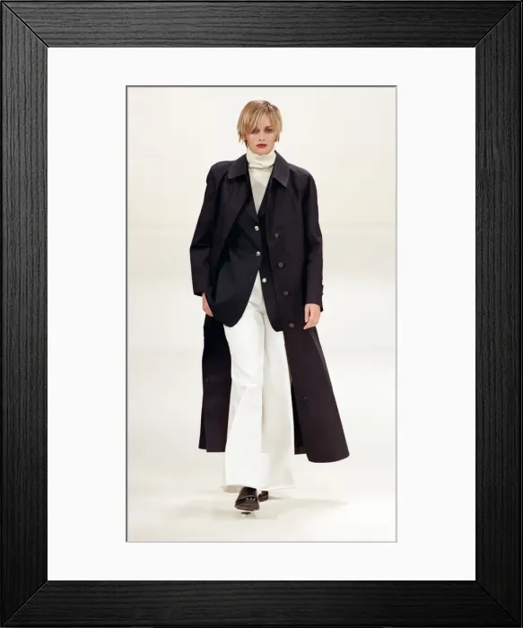 Framed Print : Fashion week, Margaret Howell fashion show at the Natural History Museum Framed Print : Fashion week, Margaret Howell fashion show at the Natural History Museum