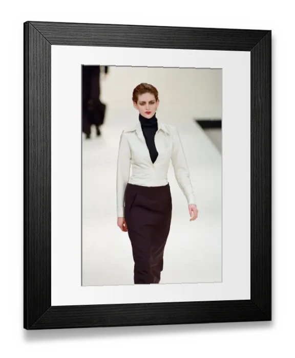 Framed Print : Fashion week, Margaret Howell fashion show at the Natural History Museum Framed Print : Fashion week, Margaret Howell fashion show at the Natural History Museum