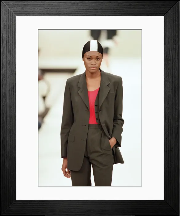 Framed Print : Margaret Howell fashion show. 26th September 1996 Framed Print : Margaret Howell fashion show. 26th September 1996