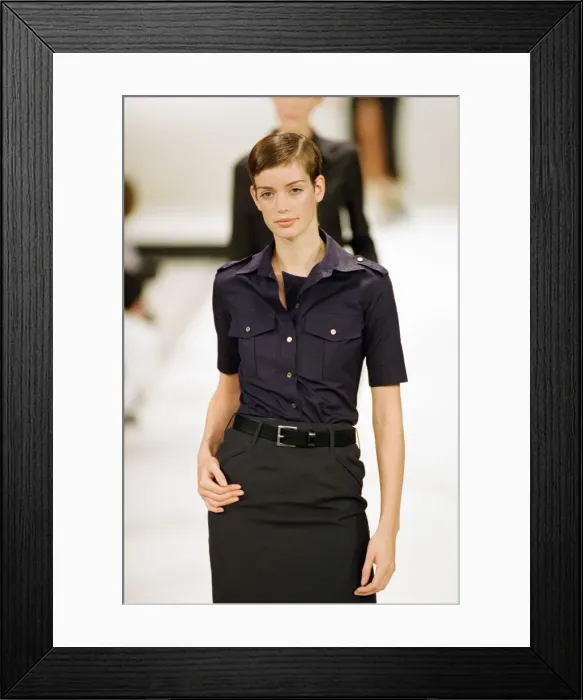 Framed Print : Margaret Howell fashion show. 26th September 1996 Framed Print : Margaret Howell fashion show. 26th September 1996