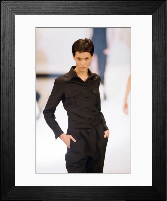 Framed Print : Margaret Howell fashion show. 26th September 1996 Framed Print : Margaret Howell fashion show. 26th September 1996