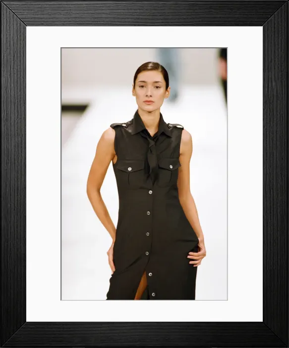 Framed Print : Margaret Howell fashion show. 26th September 1996