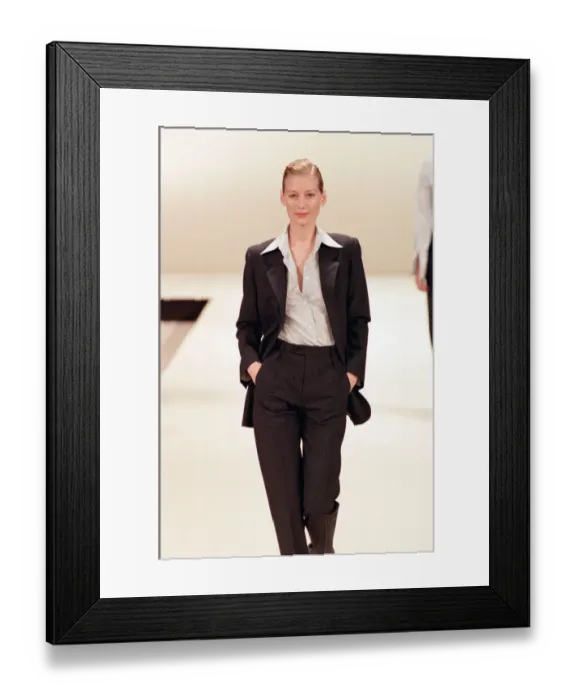 Framed Print : Margaret Howell fashion show. 26th September 1996 Framed Print : Margaret Howell fashion show. 26th September 1996