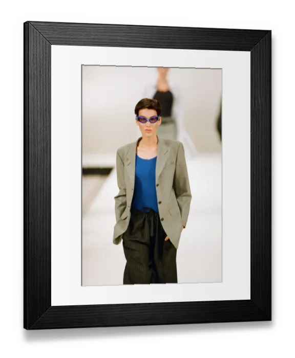 Framed Print : Margaret Howell fashion show. 26th September 1996 Framed Print : Margaret Howell fashion show. 26th September 1996