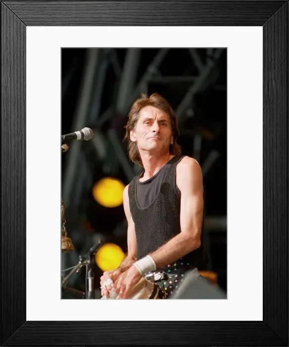 Framed Print : Artists performing at WOMAD festival at Rivermead in Reading, Berkshire, 17th July 1992 Framed Print : Artists performing at WOMAD festival at Rivermead in Reading, Berkshire, 17th July 1992