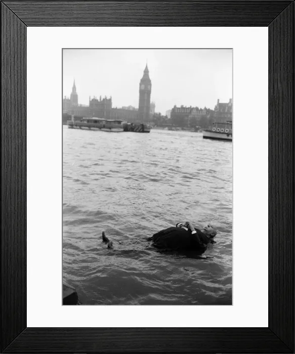 Framed Print : Bodies floated up and down the Thames alongside County Hall and no one batted an eye Framed Print : Bodies floated up and down the Thames alongside County Hall and no one batted an eye