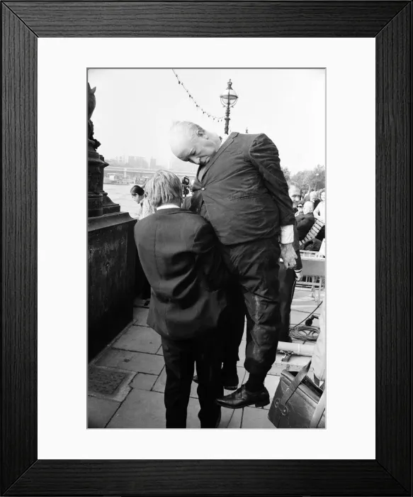 Framed Print : Bodies floated up and down the Thames alongside County Hall and no one batted an eye Framed Print : Bodies floated up and down the Thames alongside County Hall and no one batted an eye