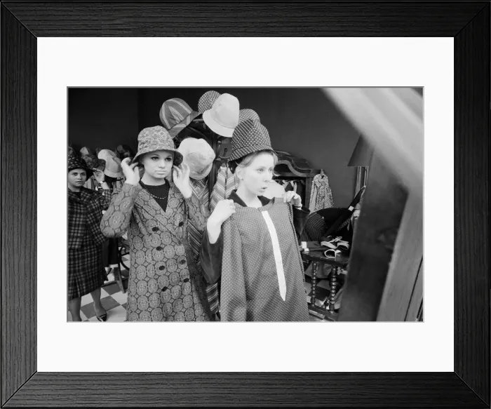 Framed Print : Picture shows Biba - The first store, in Abingdon Road in Kensington Framed Print : Picture shows Biba - The first store, in Abingdon Road in Kensington