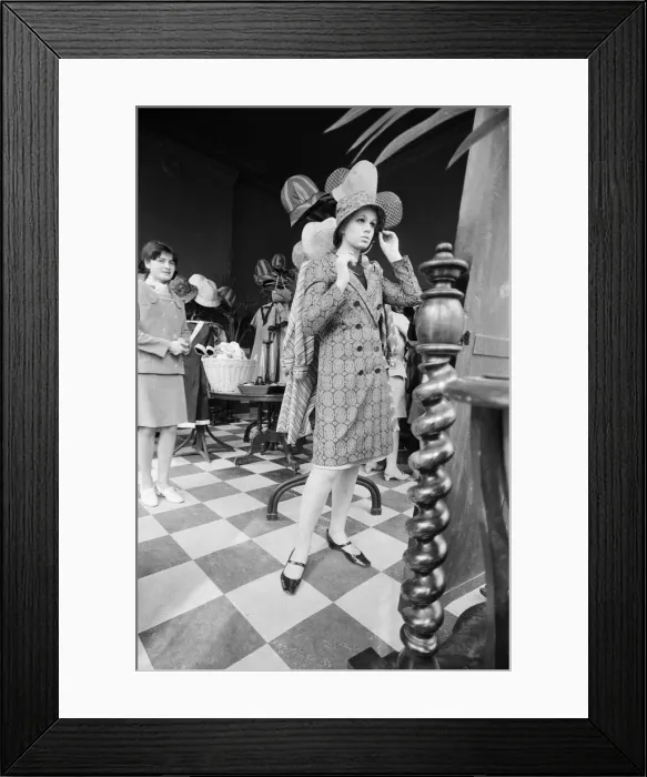 Framed Print : Picture shows Biba - The first store, in Abingdon Road in Kensington Framed Print : Picture shows Biba - The first store, in Abingdon Road in Kensington