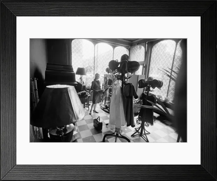 Framed Print : Picture shows Biba - The first store, in Abingdon Road in Kensington Framed Print : Picture shows Biba - The first store, in Abingdon Road in Kensington