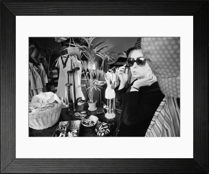 Framed Print : Picture shows Biba - The first store, in Abingdon Road in Kensington Framed Print : Picture shows Biba - The first store, in Abingdon Road in Kensington