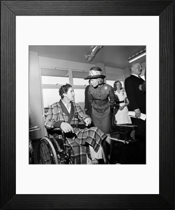 Framed Print : The Duchess of Kent opens a new wing at the hospital in Orsett, Essex. 21st May 1969 Framed Print : The Duchess of Kent opens a new wing at the hospital in Orsett, Essex. 21st May 1969