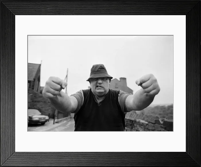 Framed Print : Wrestler, Shirley Crabtree, alias Big Daddy. 18th May 1988 Framed Print : Wrestler, Shirley Crabtree, alias Big Daddy. 18th May 1988