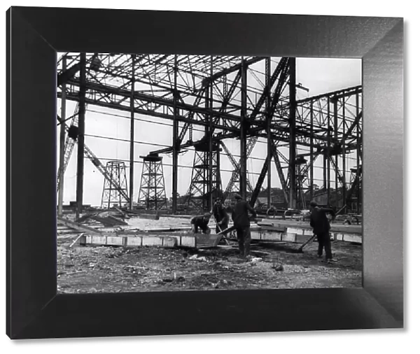 Allright and Wilson Chemical Factory, under construction on Kirkby Trading Estate, Kirkby