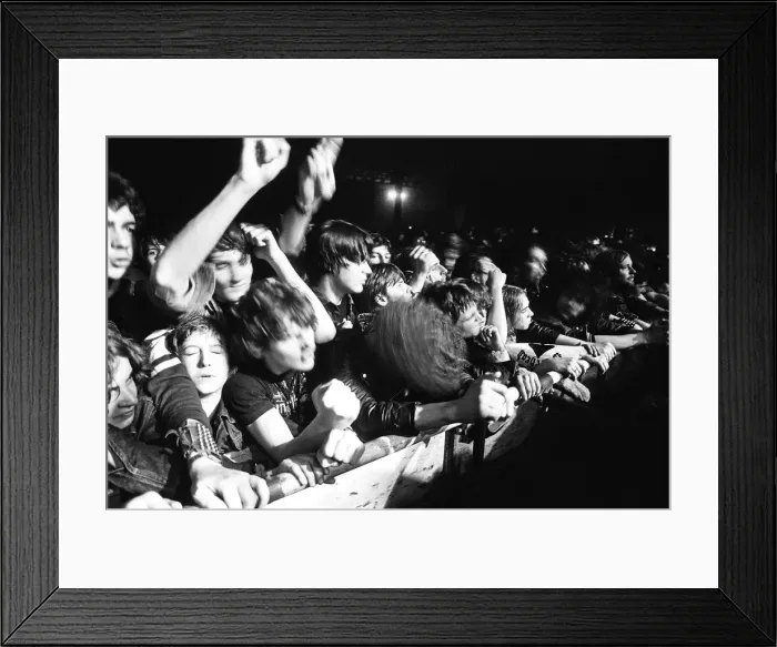 Framed Print : Motorhead concert at Queens Hall, Leeds. 2nd April 1981 Framed Print : Motorhead concert at Queens Hall, Leeds. 2nd April 1981