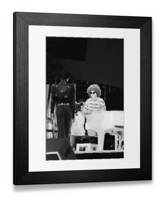 Framed Print : Wham. The Farewell Concert at Wembley Stadium, London England