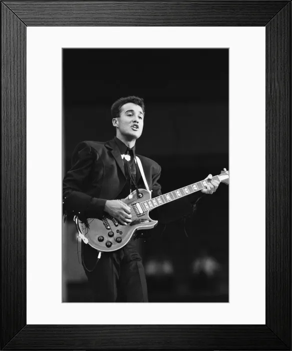 Framed Print : Wham. The Farewell Concert at Wembley Stadium, London England (Picture Framed Print : Wham. The Farewell Concert at Wembley Stadium, London England (Picture