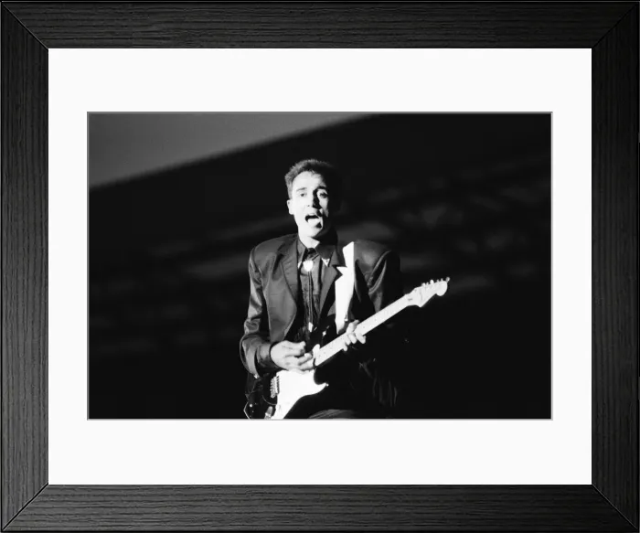 Framed Print : Wham. The Farewell Concert at Wembley Stadium, London England (Picture Framed Print : Wham. The Farewell Concert at Wembley Stadium, London England (Picture