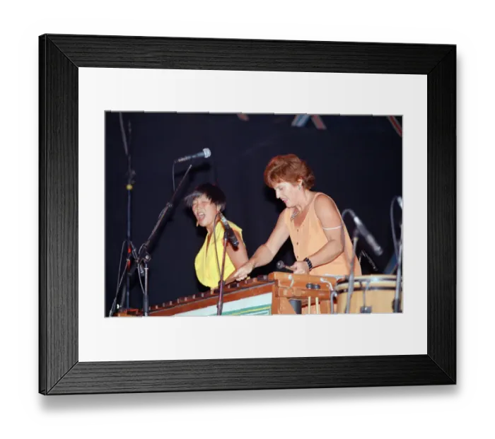 Framed Print : Artists performing at WOMAD festival at Rivermead in Reading, Berkshire, 17th July 1992 Framed Print : Artists performing at WOMAD festival at Rivermead in Reading, Berkshire, 17th July 1992