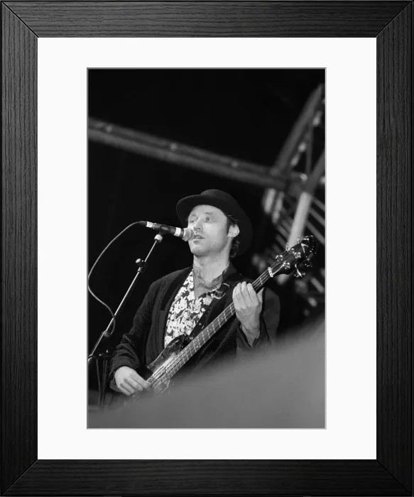 Framed Print : Artists performing at WOMAD festival at Rivermead in Reading, Berkshire, 18th July 1992