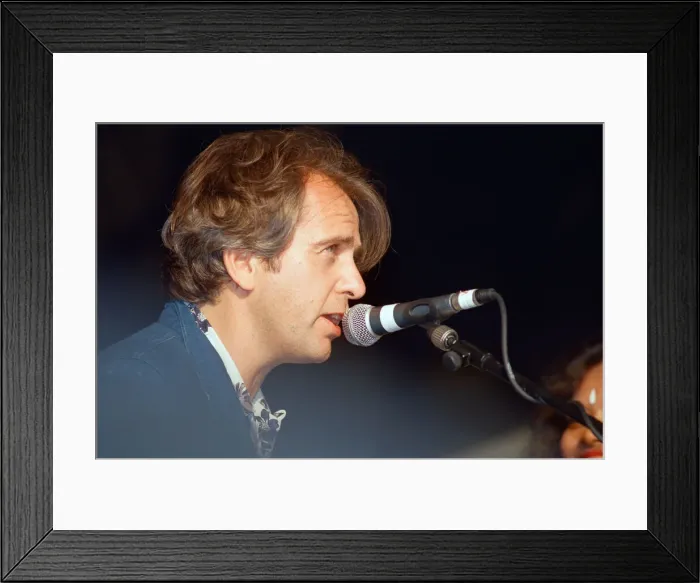 Framed Print : Peter Gabriel performing at WOMAD festival at Rivermead in Reading, Berkshire Framed Print : Peter Gabriel performing at WOMAD festival at Rivermead in Reading, Berkshire