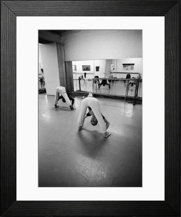 Framed Print : Pineapple Dance Studios, Covent Garden, London. 11th January 1983