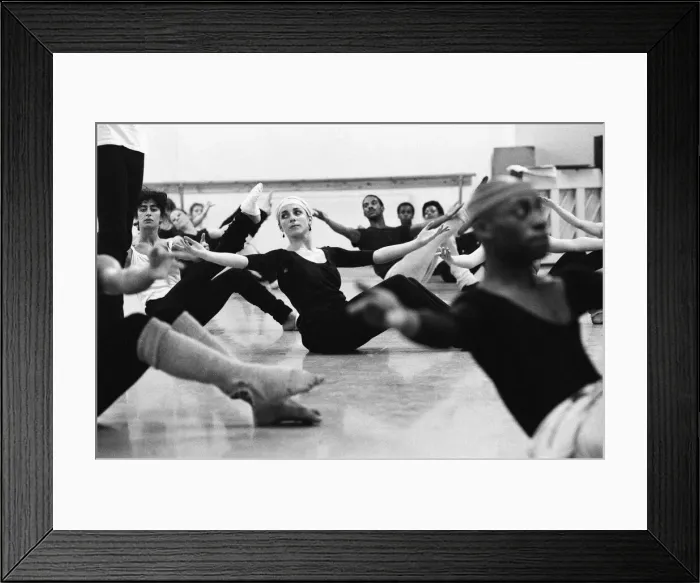 Framed Print : Pineapple Dance Studios, Covent Garden, London. 11th January 1983 Framed Print : Pineapple Dance Studios, Covent Garden, London. 11th January 1983