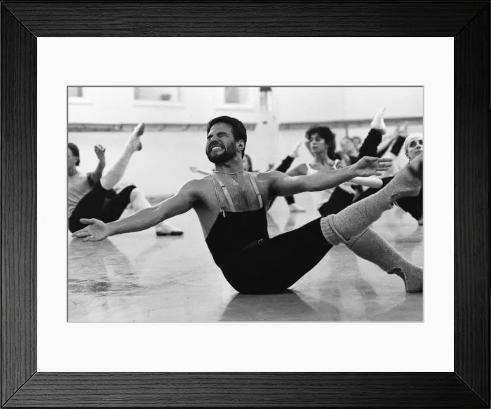 Framed Print : Pineapple Dance Studios, Covent Garden, London. 11th January 1983