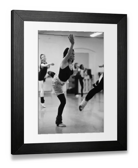 Framed Print : Pineapple Dance Studios, Covent Garden, London. 11th January 1983 Framed Print : Pineapple Dance Studios, Covent Garden, London. 11th January 1983